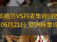 06月21日欧洲杯小组赛C组第2轮丹麦vs英格兰进球视频