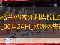06月24日欧洲杯小组赛A组第3轮苏格兰vs匈牙利精彩片段